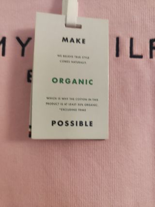 Vestido Tommy Hilfiger rosa TALLA 16 / S