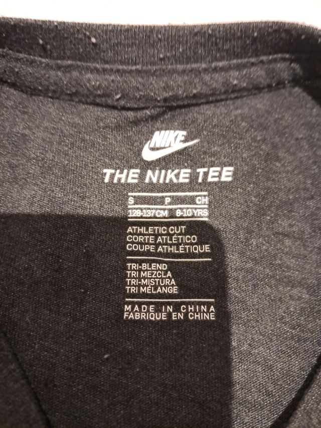 Camiseta nike niño 8-10 años