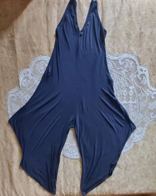 2 Macacões, coral e azul escuro