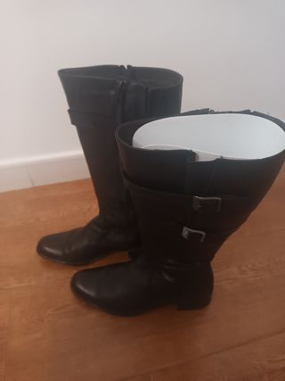 botas de piel