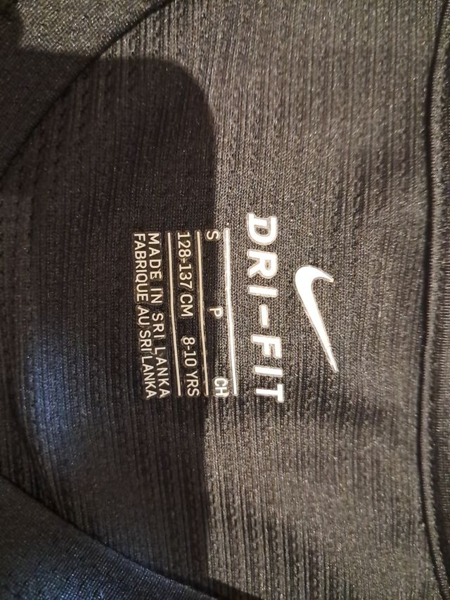 Camiseta nike niño dri-fit 8-10 años