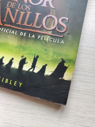 Libro El señor de los anillos Guia