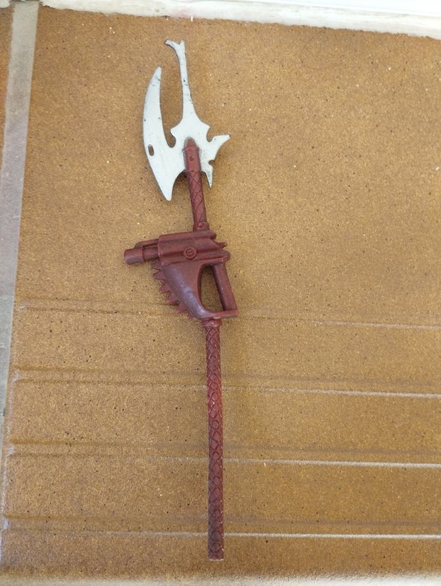 Caballo con lanza skeleton warriors años 90