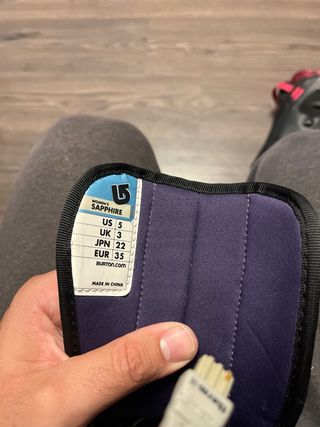 Botas snow 35 burton