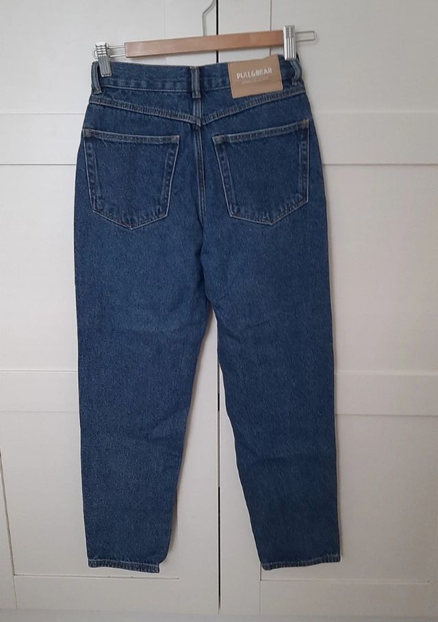 Jeans a vita alta pull&bear