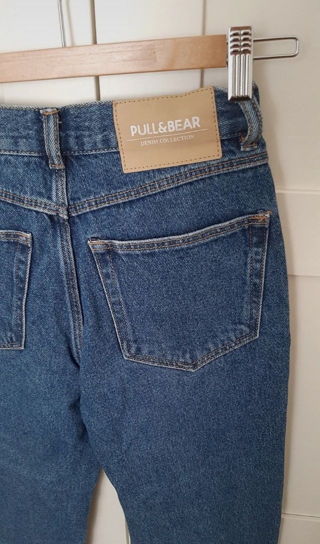 Jeans a vita alta pull&bear