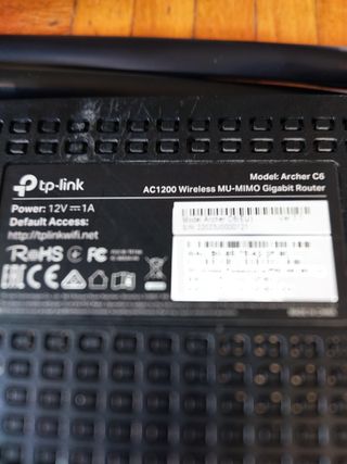 Router TP-LINK Archer C6.