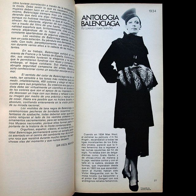 Joan Miró. Balenciaga