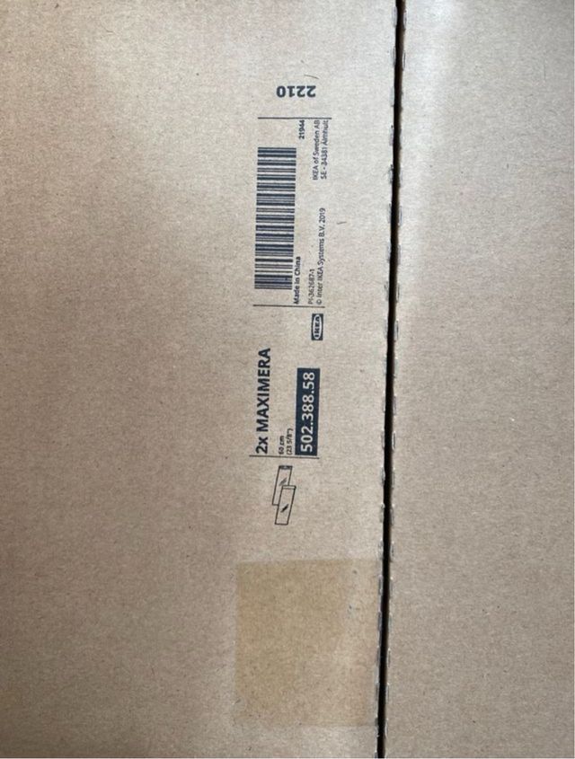 Laterales cristal Maximera Ikea 502.388.58 (x2)