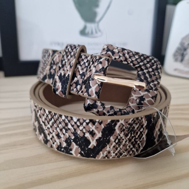 Cinturón Animal Print