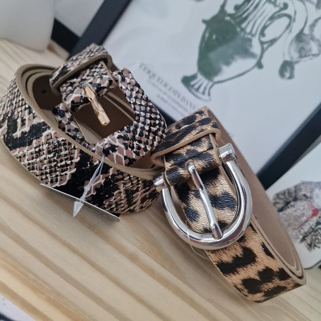 Cinturón Animal Print