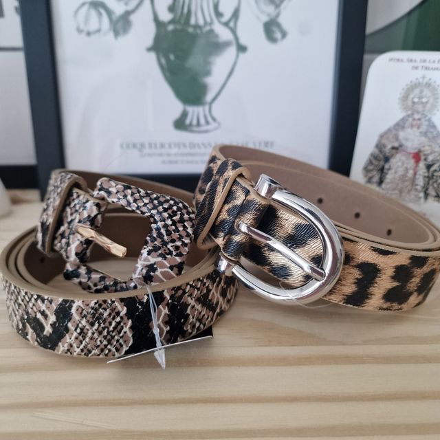 Cinturón Animal Print