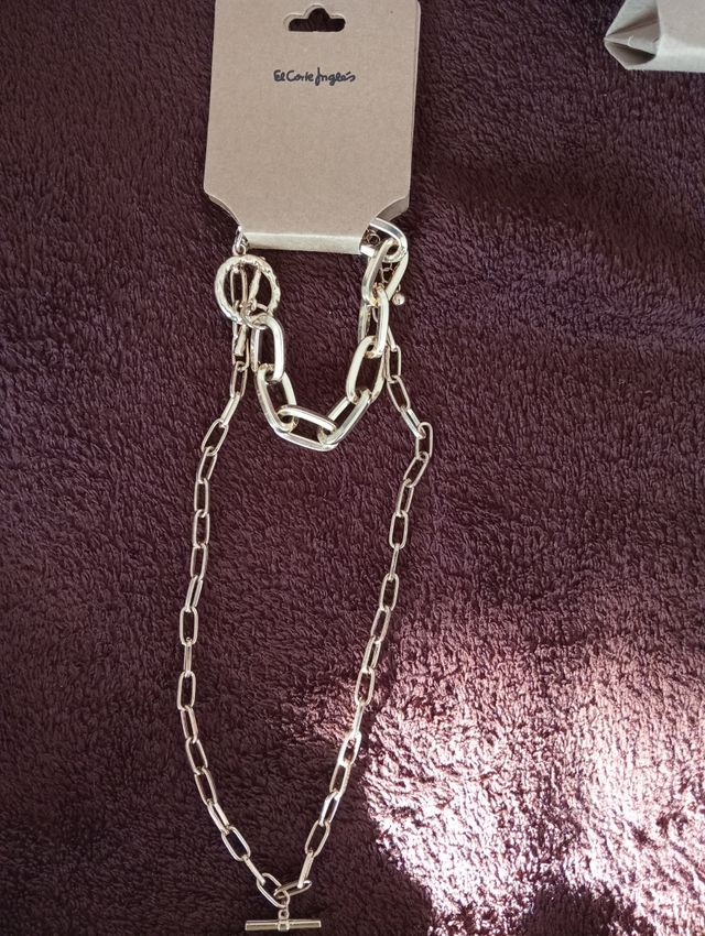Pulsera y collar sin estrenar el corte inglés