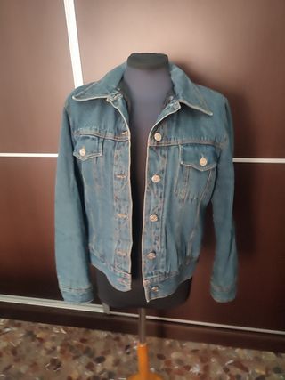 Chaqueta vaquera con guateado interior chica