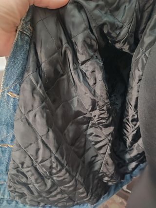 Chaqueta vaquera con guateado interior chica