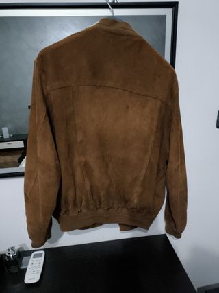 Giacca uomo scamosciato 