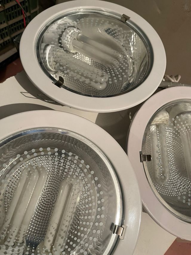 Focos incrustrados oficina