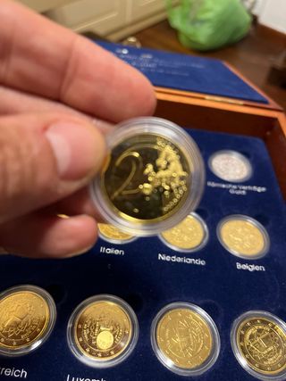Cofanetto 2 euro trattati di roma limited