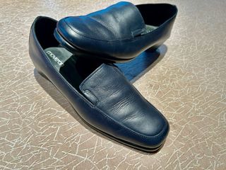 Zapatos de Piel Azul