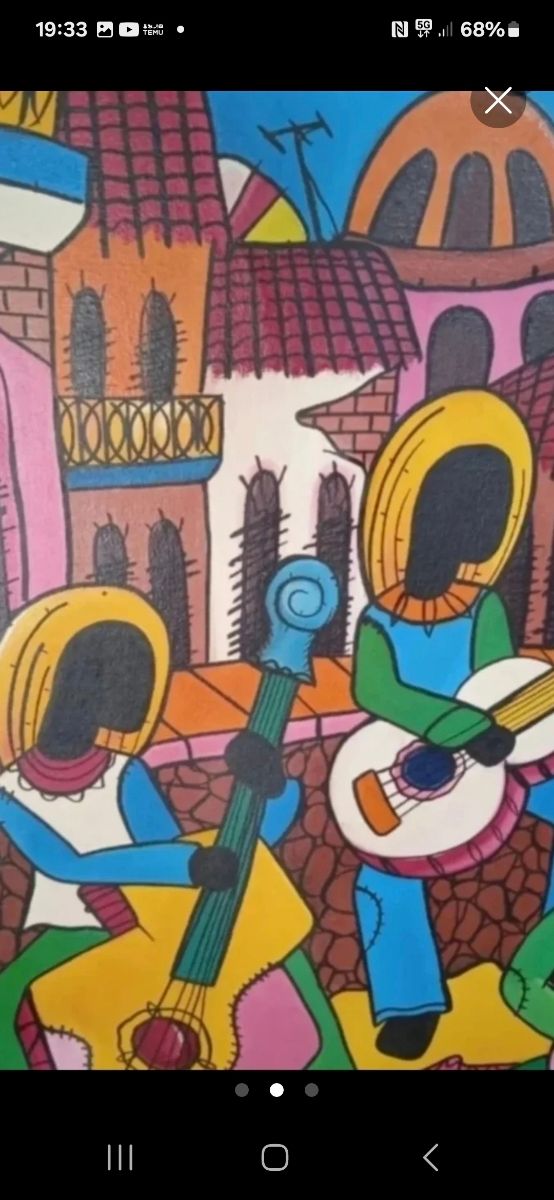 Cuadro óleo de Cuba