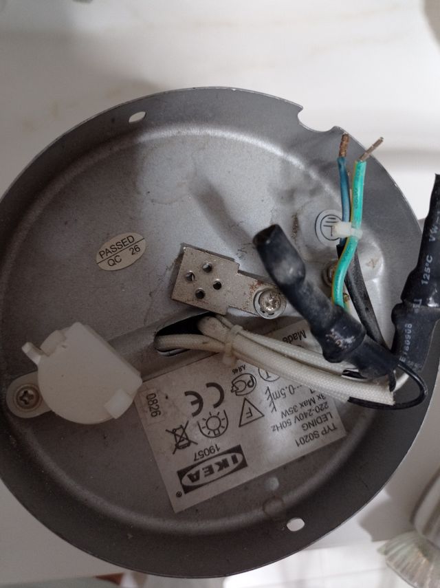 Aparato de luz, focos