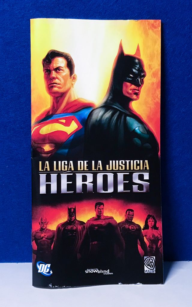 La Liga de la Justicia Heroes PSP COMPLETO PAL