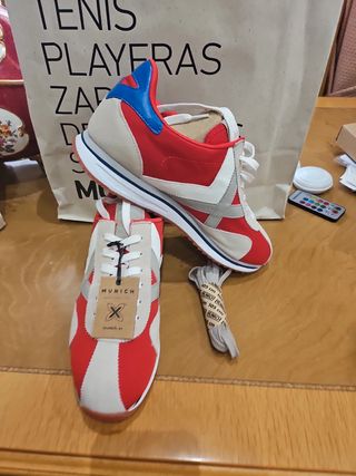 Zapatillas Múnich sapporo 161 rojas