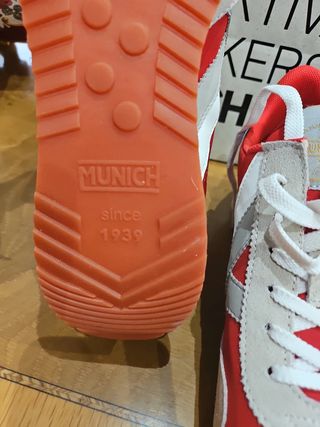Zapatillas Múnich sapporo 161 rojas