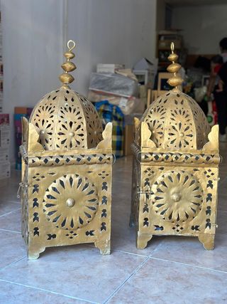 Faroles de forja marroquies