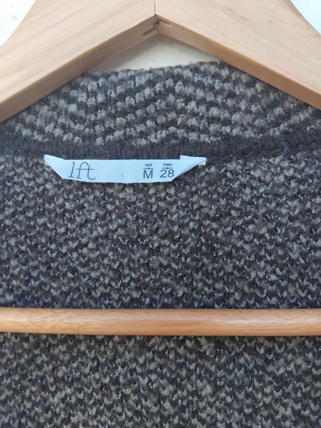 Casaco de lã oversize