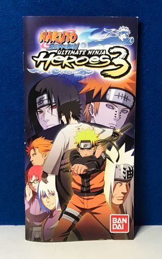 Naruto Ultimate Ninja Heroes 3 PSP COMPLETO PAL