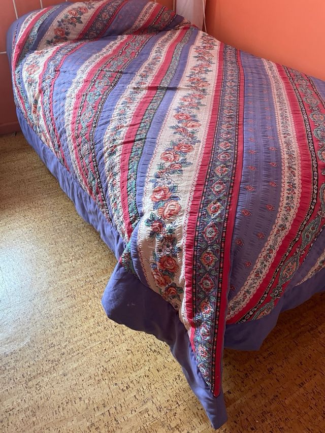 Colcha edredón para cama de 90 cm