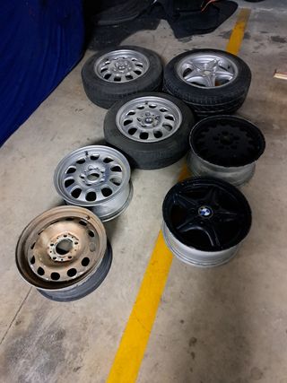 Lote llantas bmw 15"