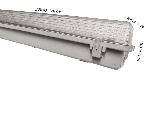 Schermo impermeabile, per tubo LED, 120 cm.
