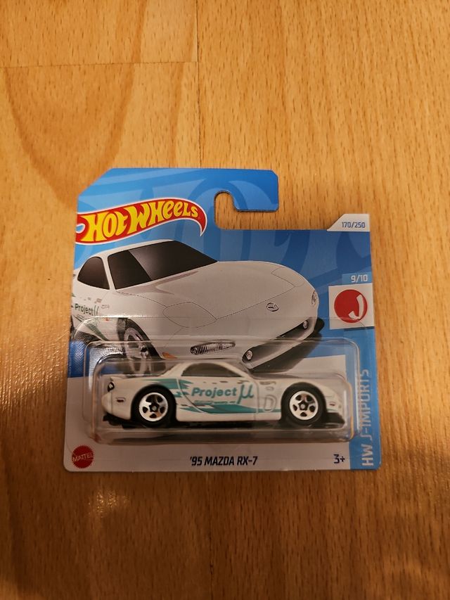 Hotwheels 95 Mazda rx 7