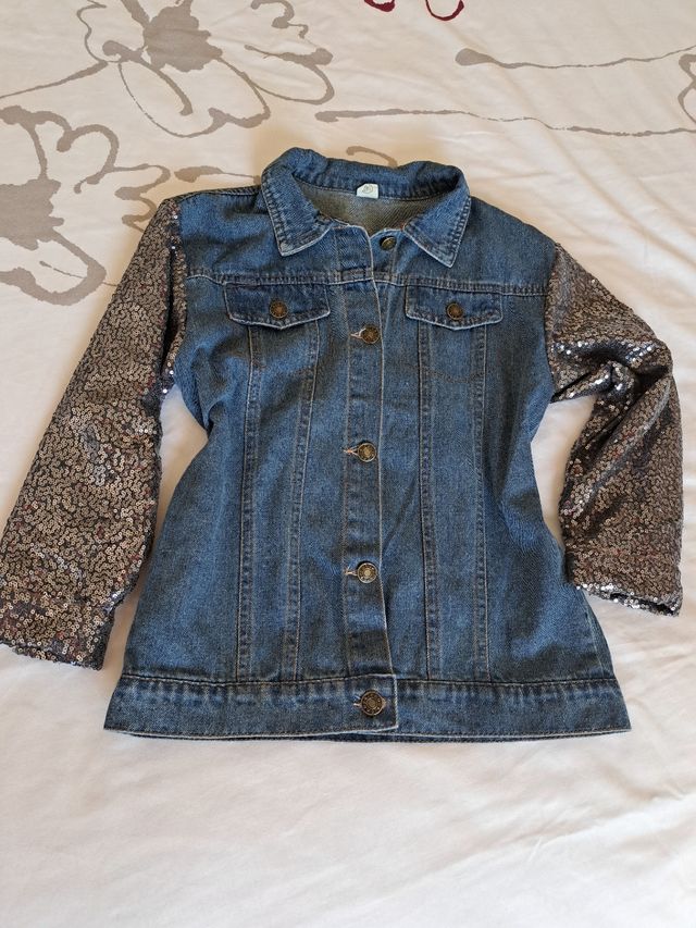 Cazadora vaquera niña original