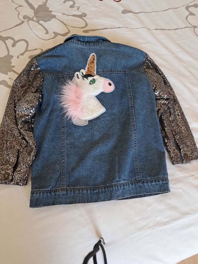 Cazadora vaquera niña original