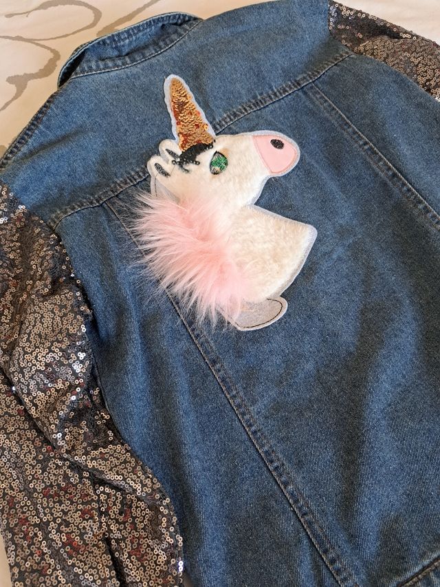 Cazadora vaquera niña original