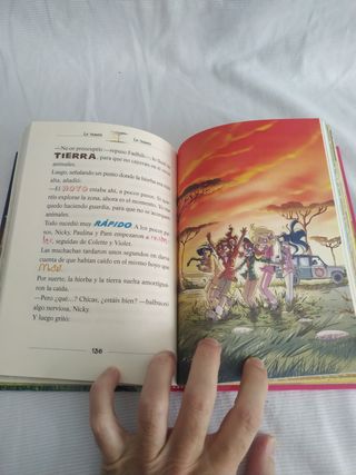 Libro Cinco amigas y un leon Tea Stilton