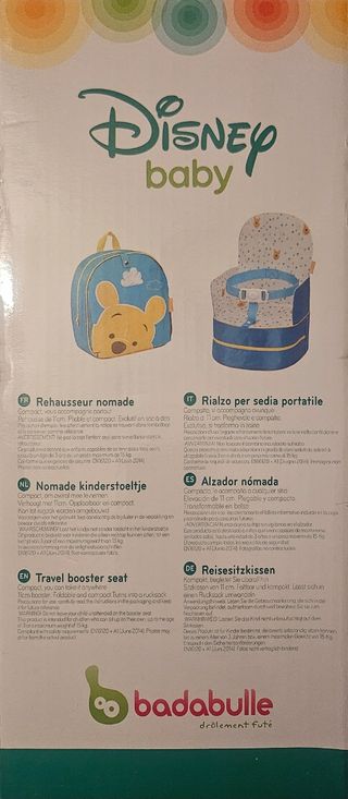 Mochila alzador, trona portátil. Elevador