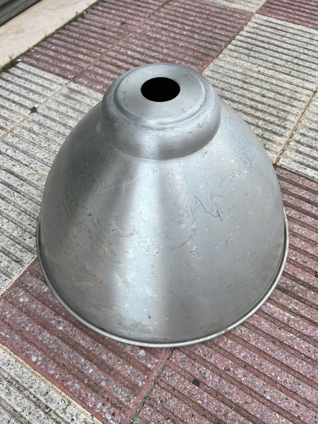 Campanello luminoso industriale vintage