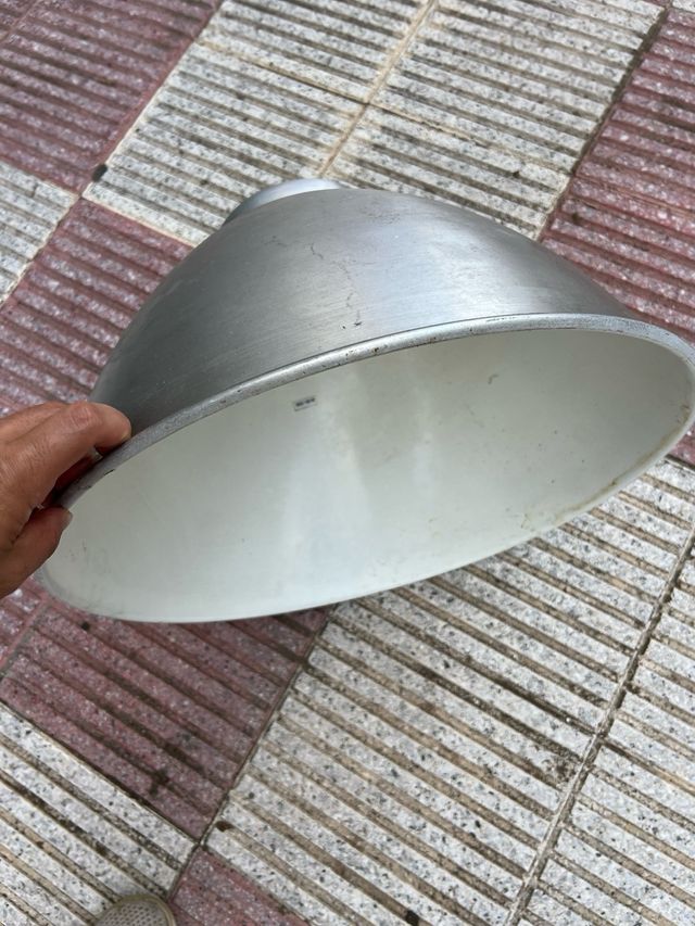 Campanello luminoso industriale vintage