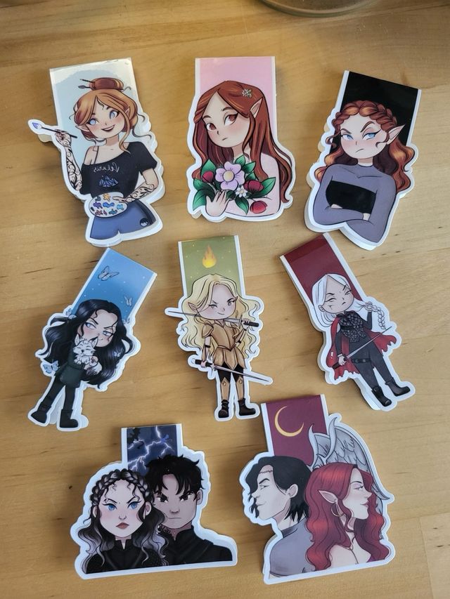 Segnalibri magnetici letterari