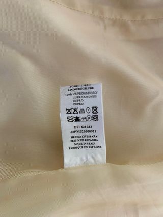 Abrigo DE PURIFICACION GARCIA PVO 490€