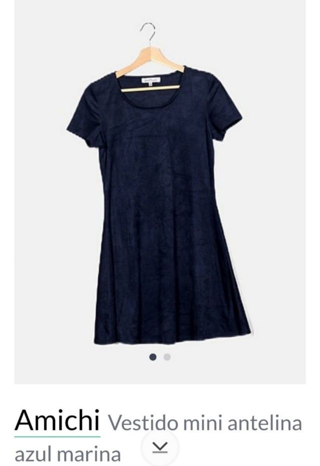 Vestido Amichi de antelina ¡NUEVO!