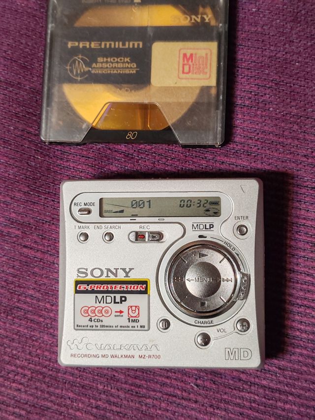 Minidisc Sony MZ-R700