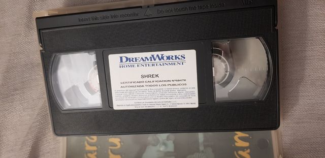 Shrek VHS