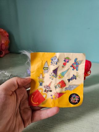 Trolls Happy Meal McDonald's 3 Sorprese