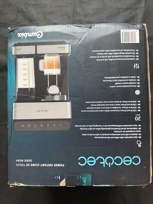 Cecotec Macchina da Caffè Semiautomatica Power Instant-ccino