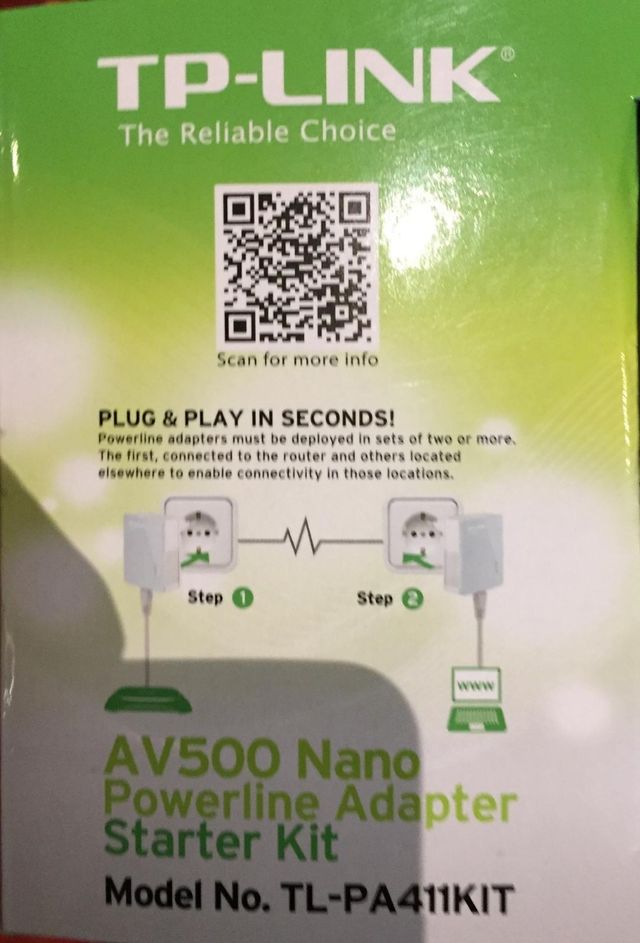 Powerline AV500 extender LAN TP-Link